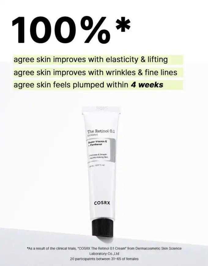 COSRX The Retinol 0.1 Cream - Image 3